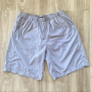 Mens Patagonia Lined Silver Shorts. Large